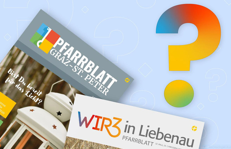 Alex Stany Die Pfarrblätter von St. Peter und Liebenau St. Paul werden in Zukunft als Seelsorgeraumblatt erscheinen. n