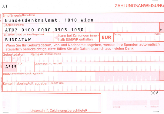 Spendenmöglichkeit für Kirchenrenovierung Graz-St. Peter / Pfarre
