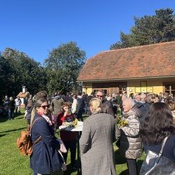 Begegnung nach dem Gottesdienst