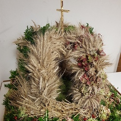 Vorbereitungen für Erntedank