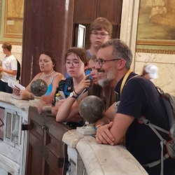 Im Baptisterium von San Giovanni