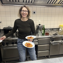 liebevolle Bewirtung am Abend