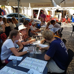 ... Pizza und Pasta schmecken uns!