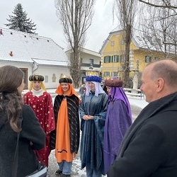 Interview für den ORF