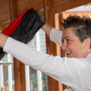 JS-Lager 2014 Sr. Maria als deutscher Fußballstar