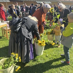 Begegnung nach dem Gottesdienst