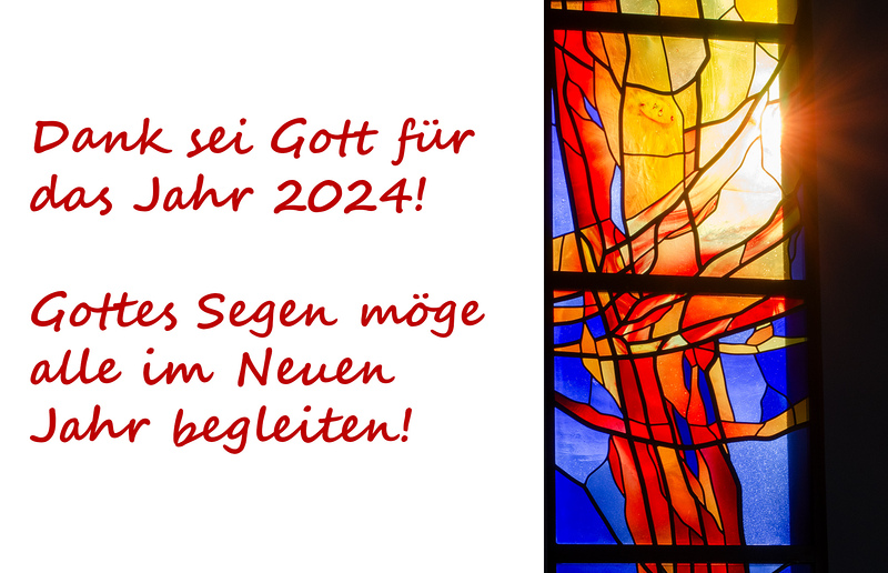 Dank für das Jahr 2024 und Gottes Segen für das Jahr 2025! / JOPUTRU
