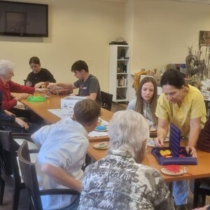 Besuch bringt Freude