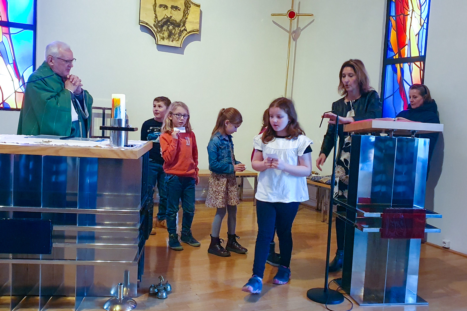 Gottesdienst mit den Erstkommunionkindern / Senta Holasek