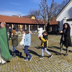 Schach- Gottesdienst und Einweihung des Oudoor- Schachs