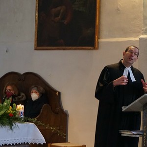 Ökumenischer Gottesdienst mit Pfarrer Johannes Erlbruch und Prof. Helmut Schlacher