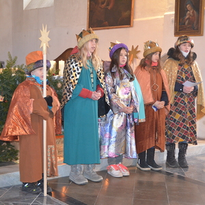 Sternsingergottesdienst: Dank an Toni