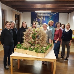 Vorbereitungen für Erntedank