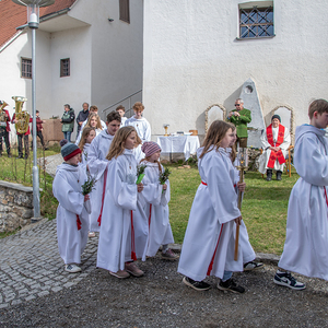 Palmsonntag 2024 auf dem Kirchberg in Deutschfeistritz