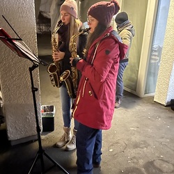 Sternsingen in der Siedlung